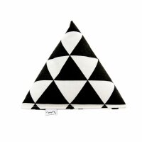 Große Pyramide Schwarz-Weiß Dreieck