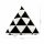 Big Pyramid Black and White Triangles