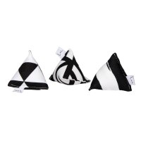 Mini Pyramiden Set Schwarz-Weiß